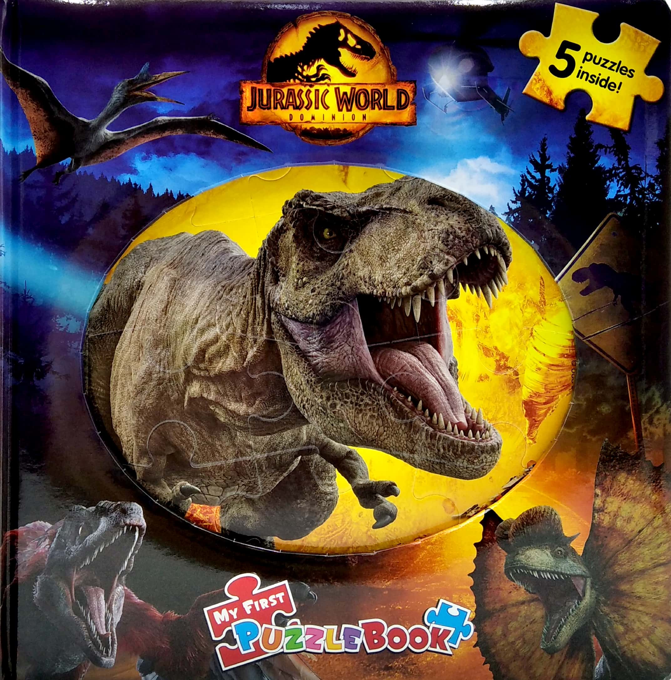 my first puzzle book: universal jurassic world - Ảnh 6