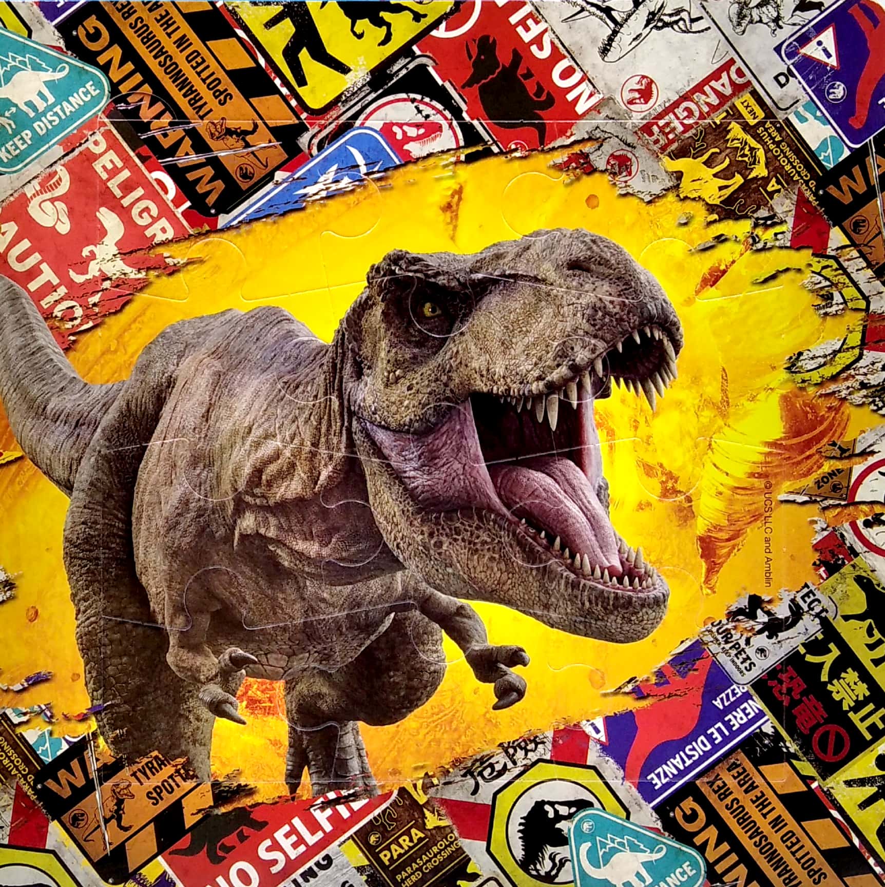 my first puzzle book: universal jurassic world - Ảnh 7