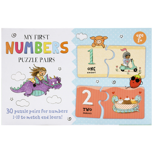 my first puzzle pairs: numbers - Ảnh 2