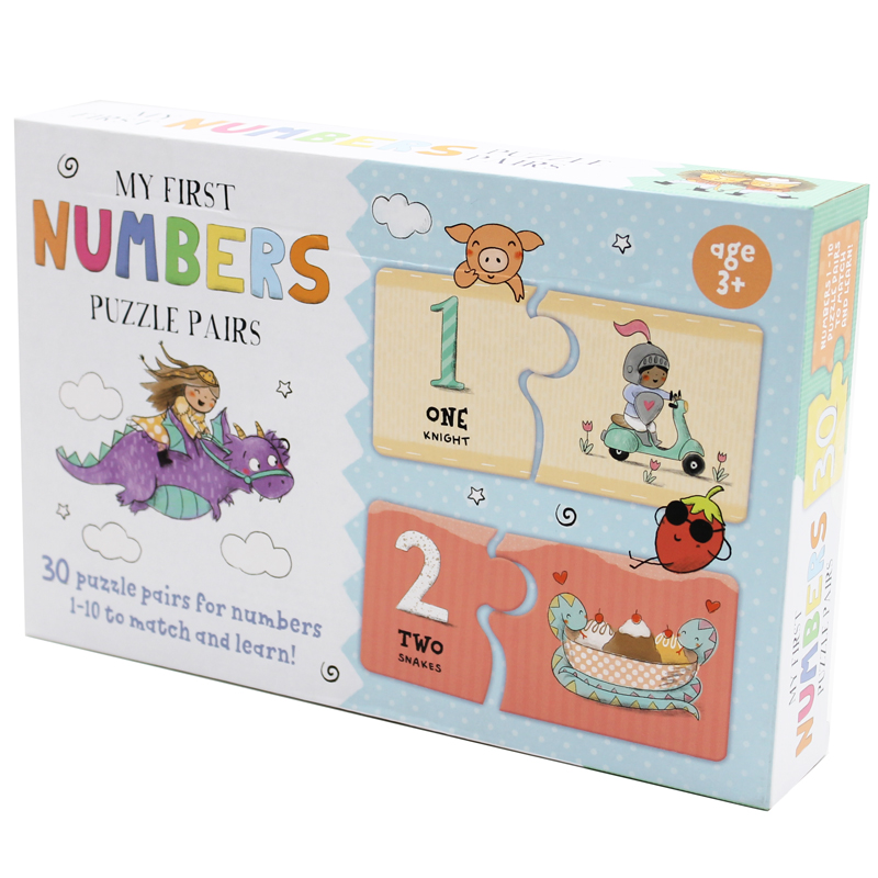 my first puzzle pairs: numbers - Ảnh 5