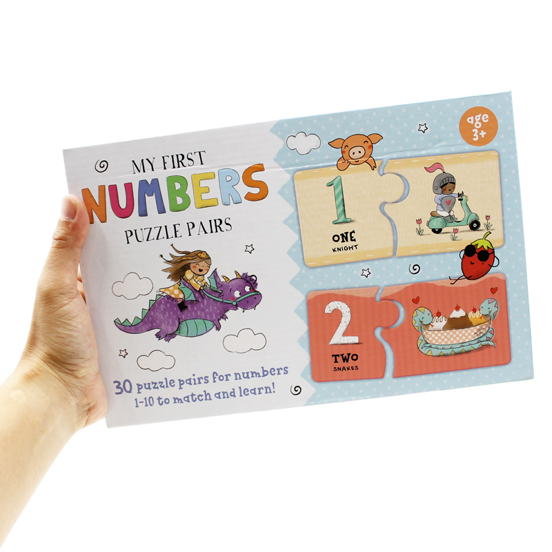 my first puzzle pairs: numbers - Ảnh 6