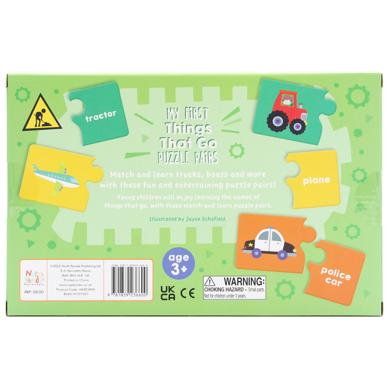 my first puzzle pairs: things that go - Ảnh 4