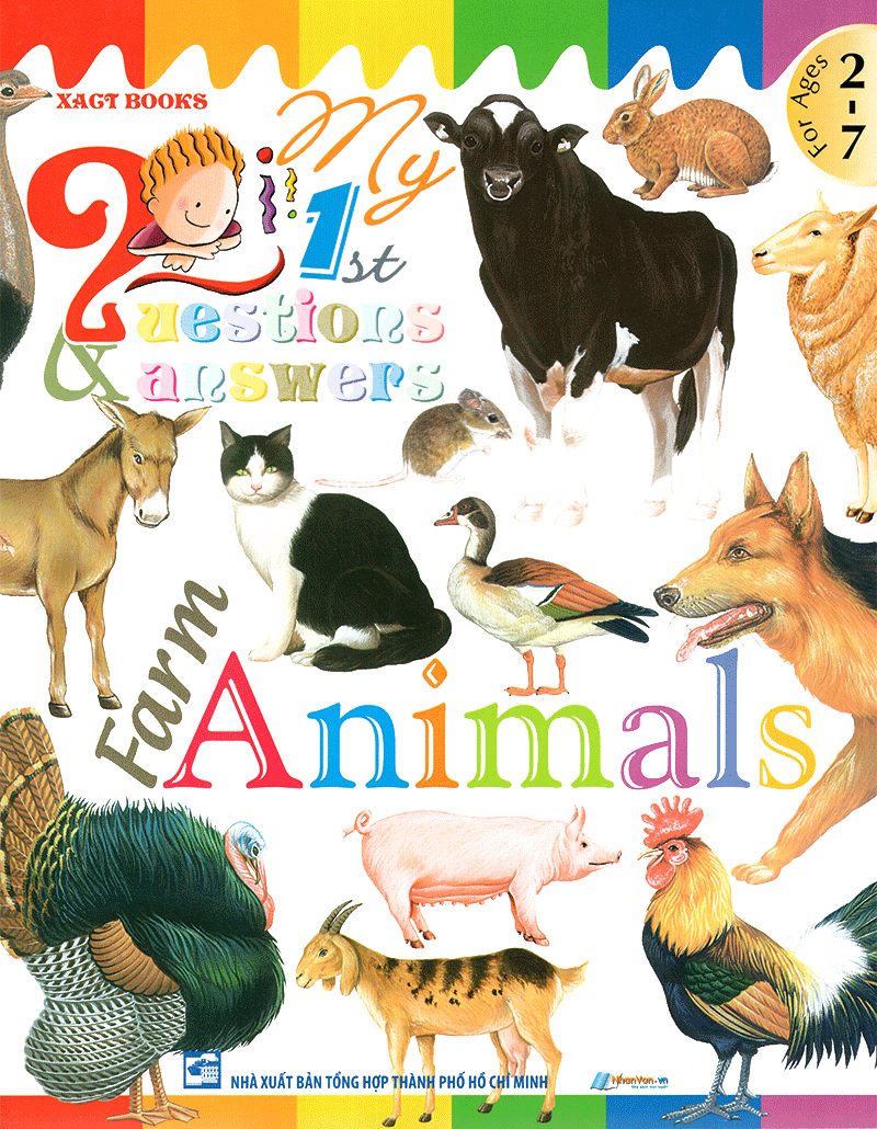 my first questions & answers - farm animals - Ảnh 12