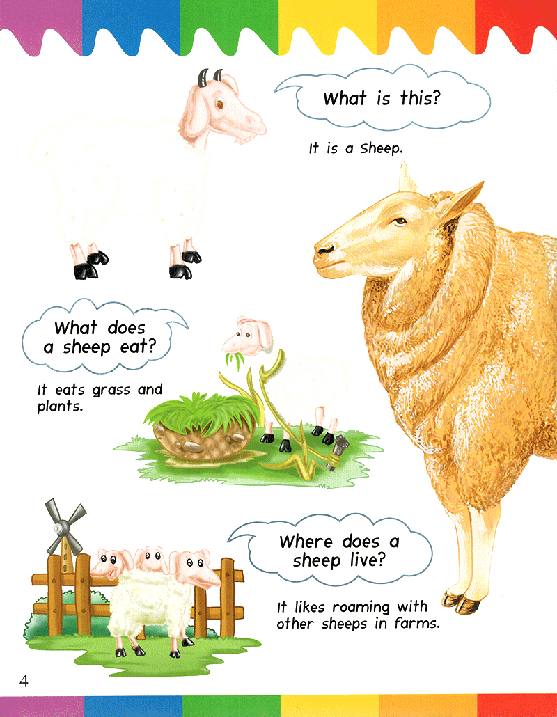 my first questions & answers - farm animals - Ảnh 13