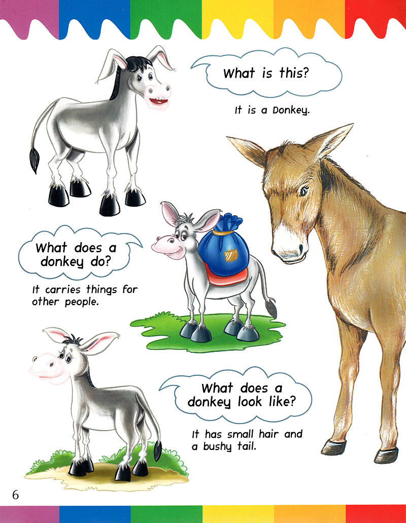 my first questions & answers - farm animals - Ảnh 15