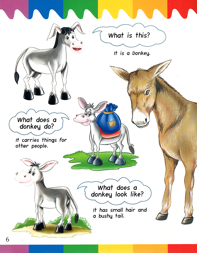 my first questions & answers - farm animals - Ảnh 7