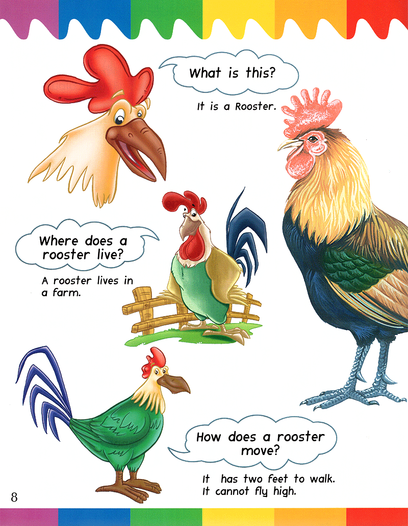 my first questions & answers - farm animals - Ảnh 9