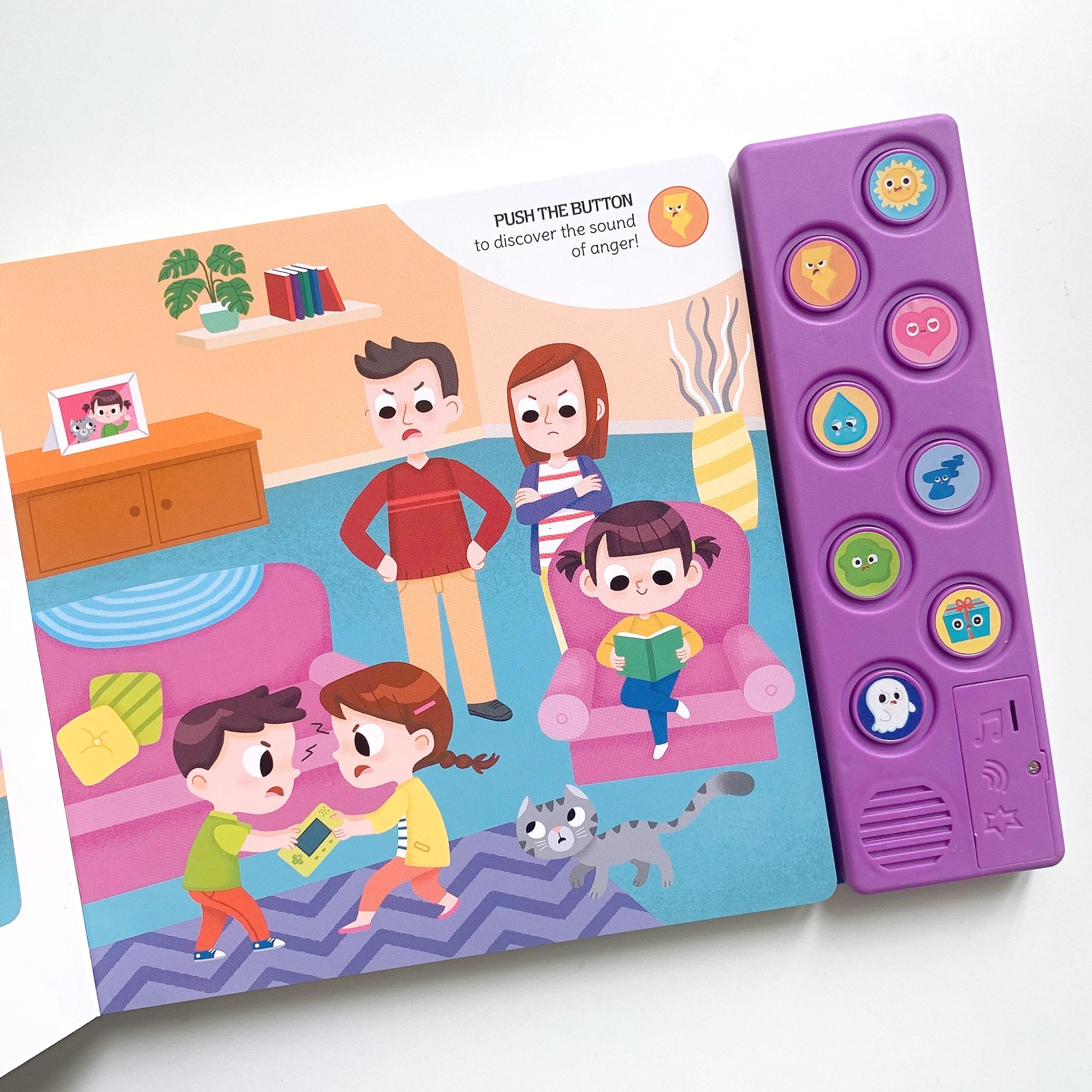 my first sound book - feelings - Ảnh 4