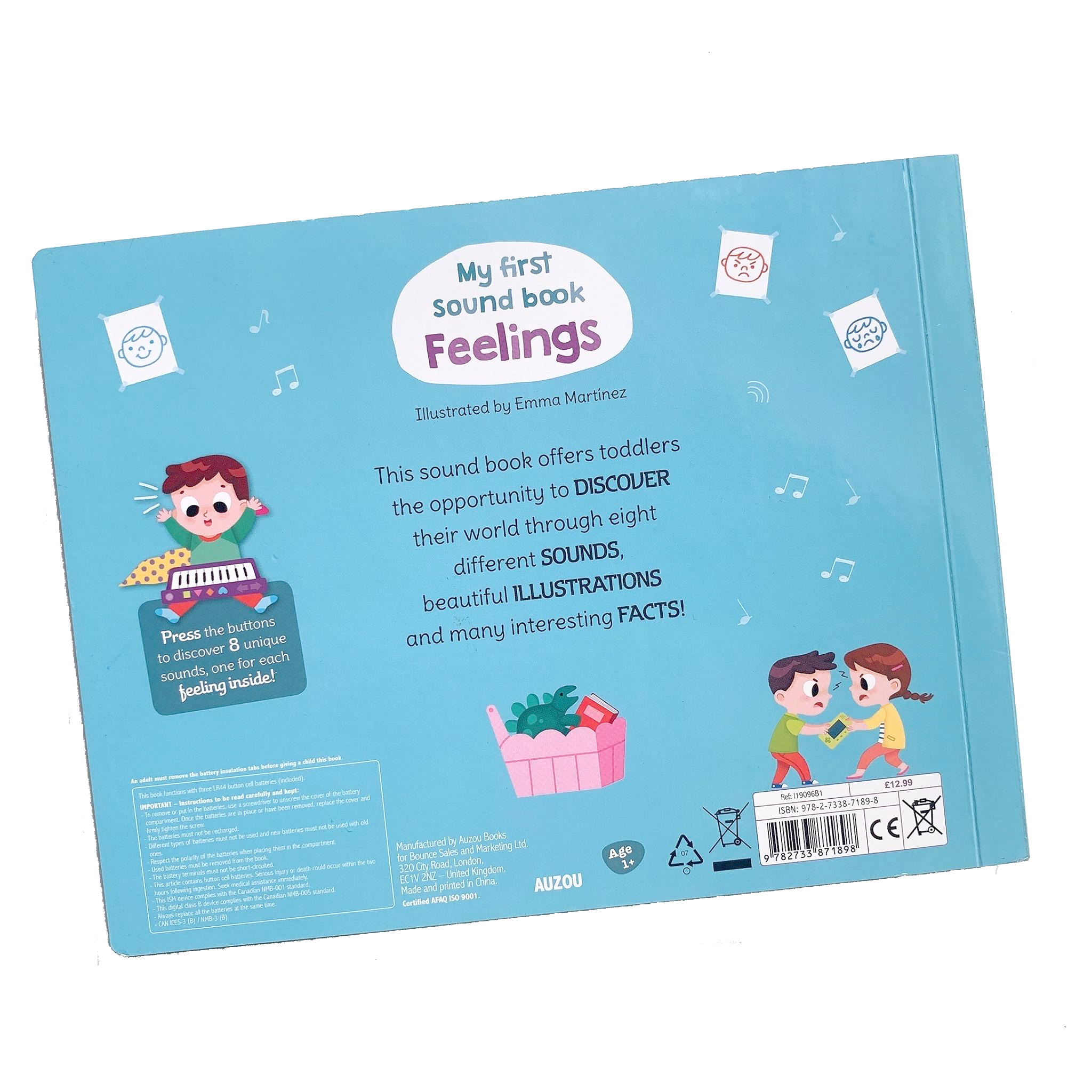 my first sound book - feelings - Ảnh 7