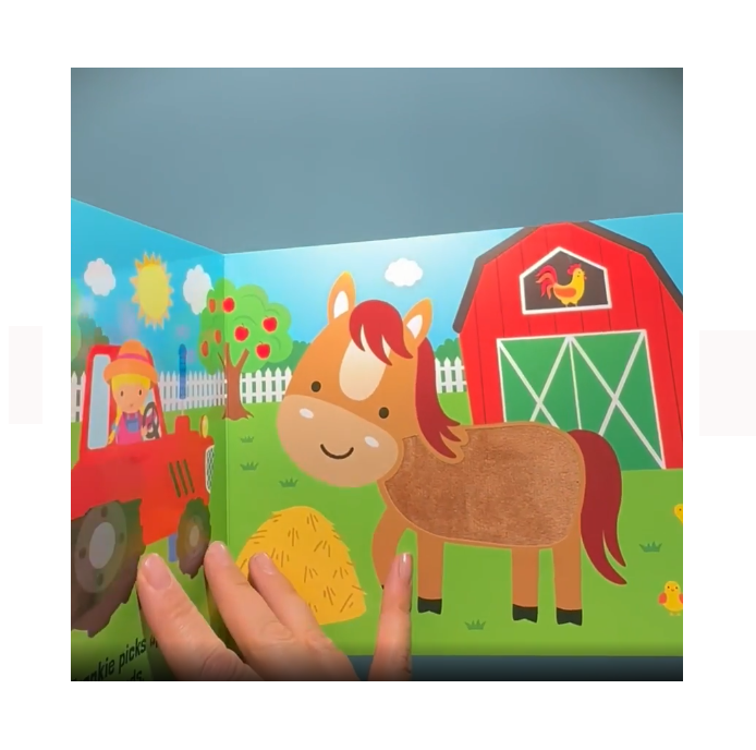 my first touch & feel board book - on the farm - Ảnh 4