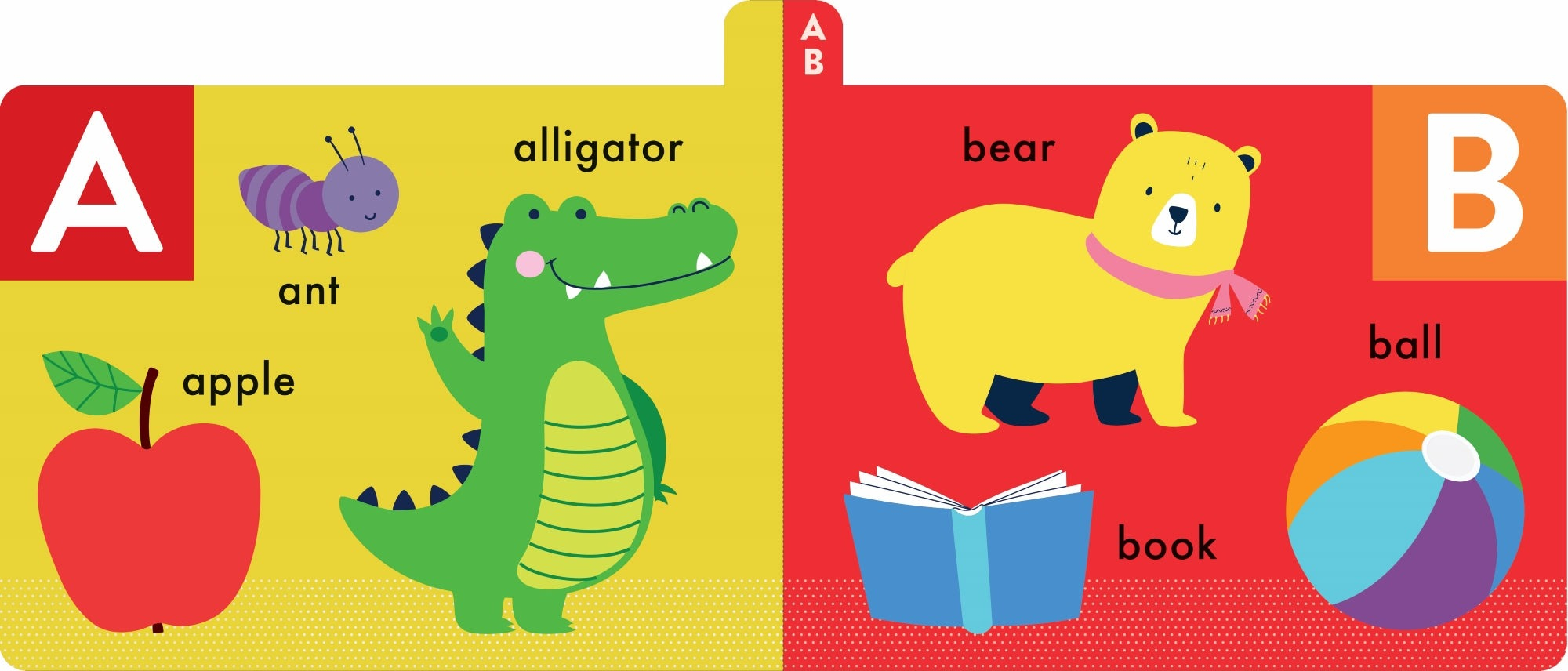 my frist tabbed book of the alphabet - abc - Ảnh 4