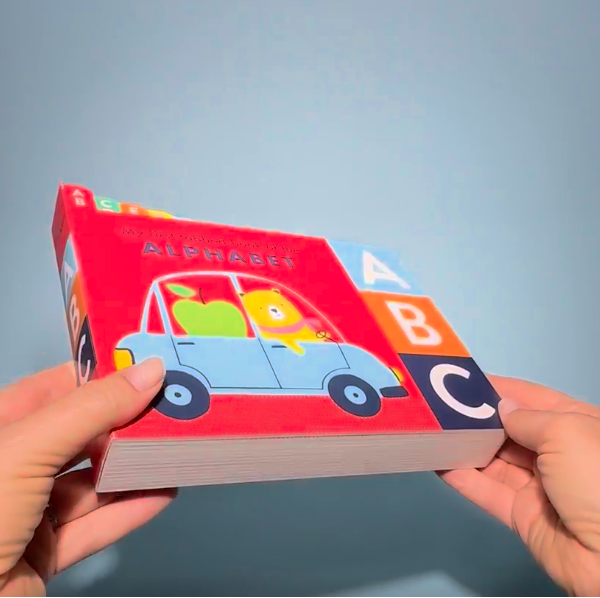 my frist tabbed book of the alphabet - abc - Ảnh 6