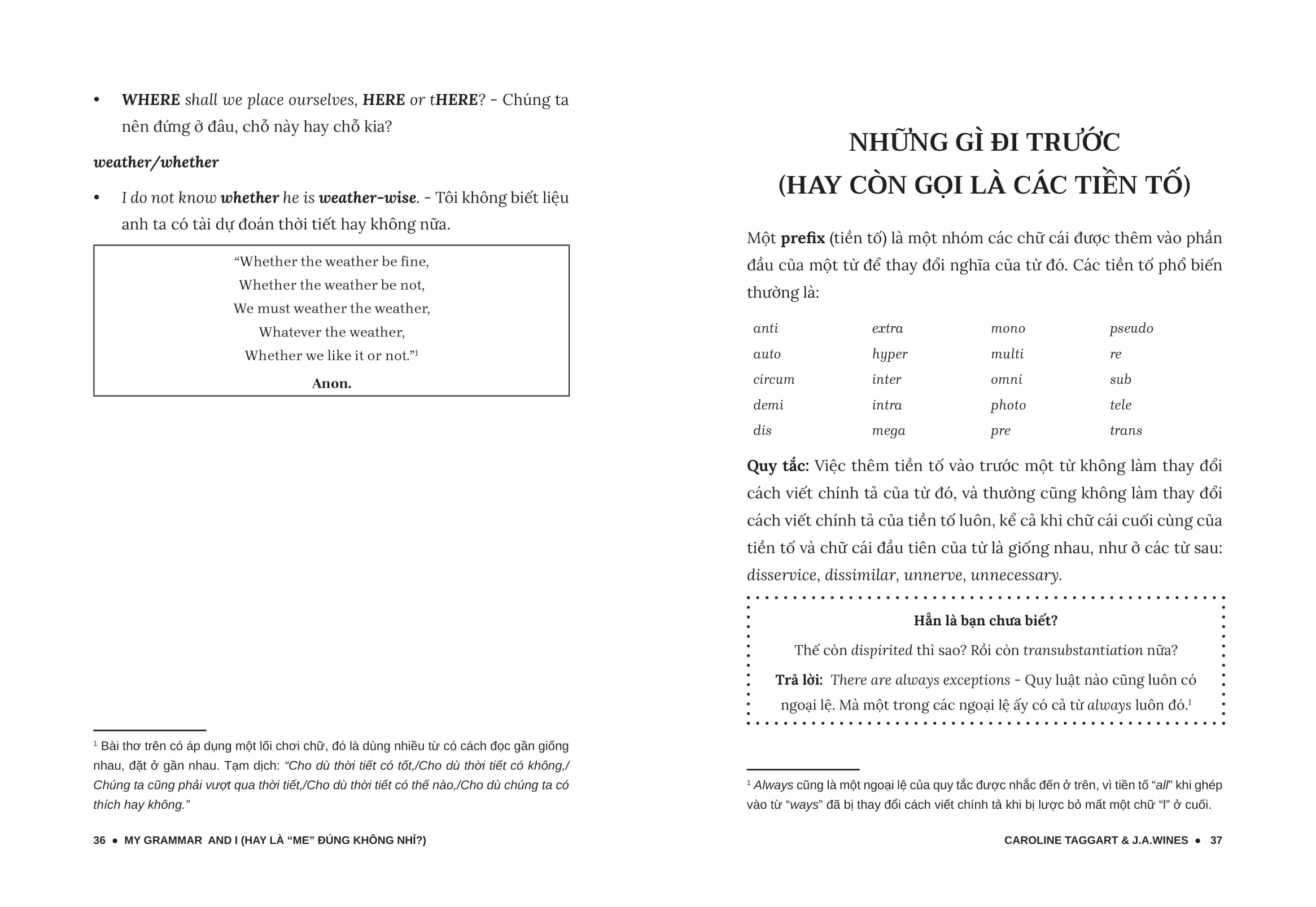 my grammar and i - lý thuyết - Ảnh 20