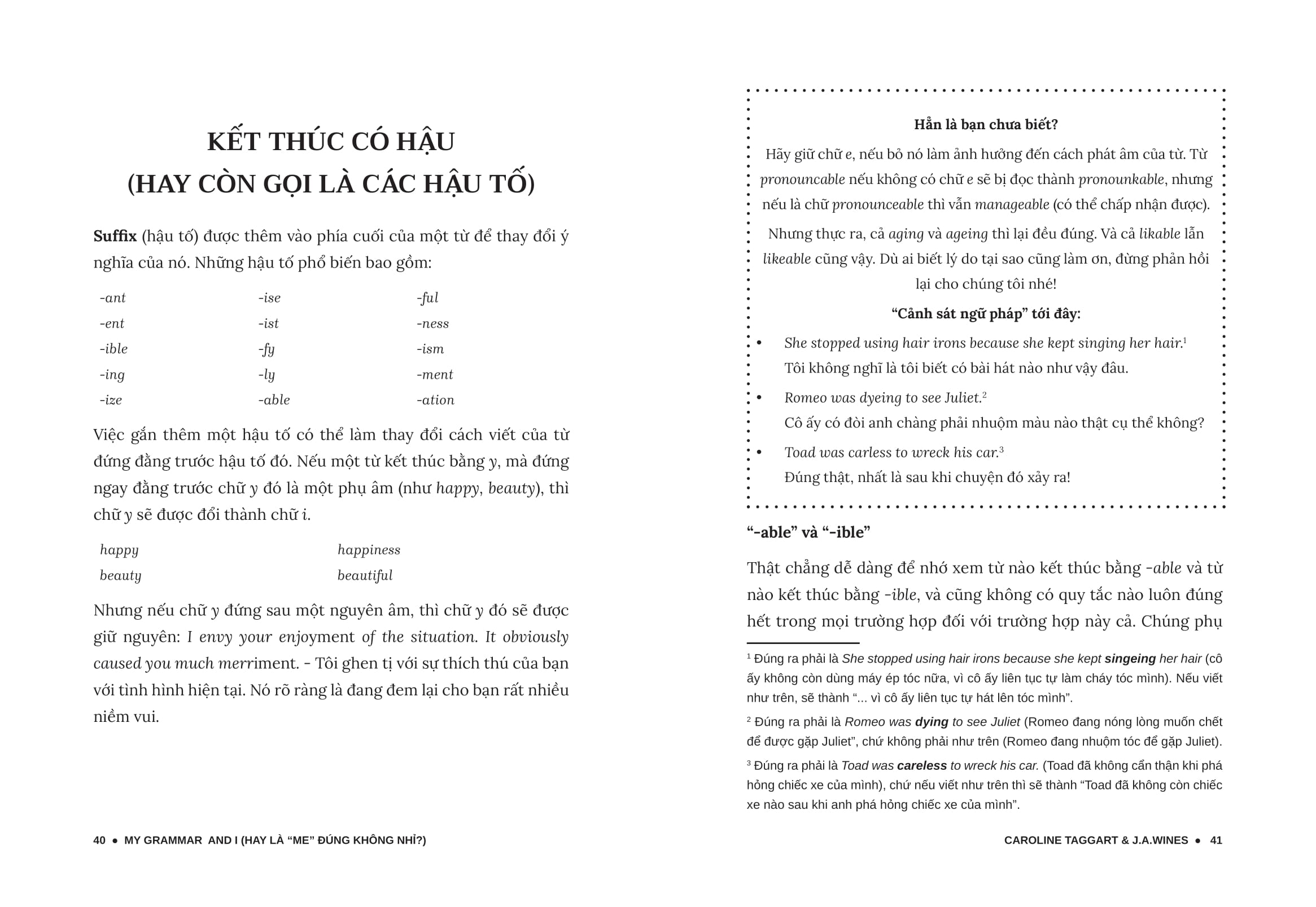 my grammar and i - lý thuyết - Ảnh 22