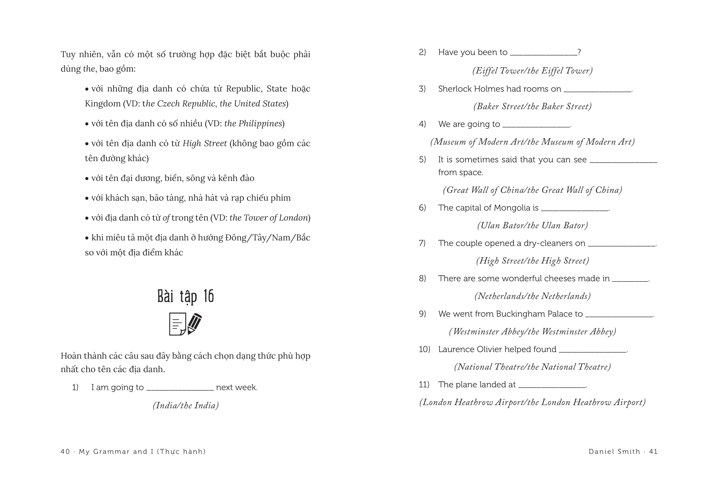 my grammar and i - thực hành - Ảnh 21