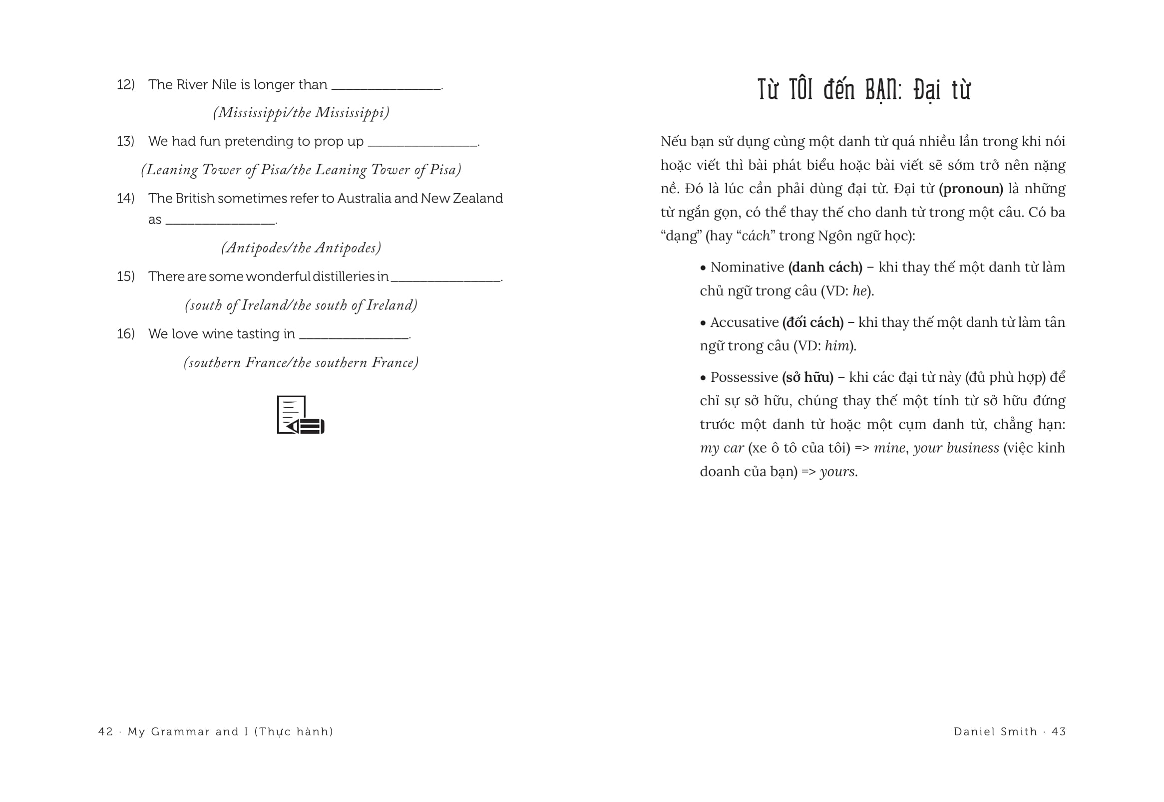 my grammar and i - thực hành - Ảnh 22