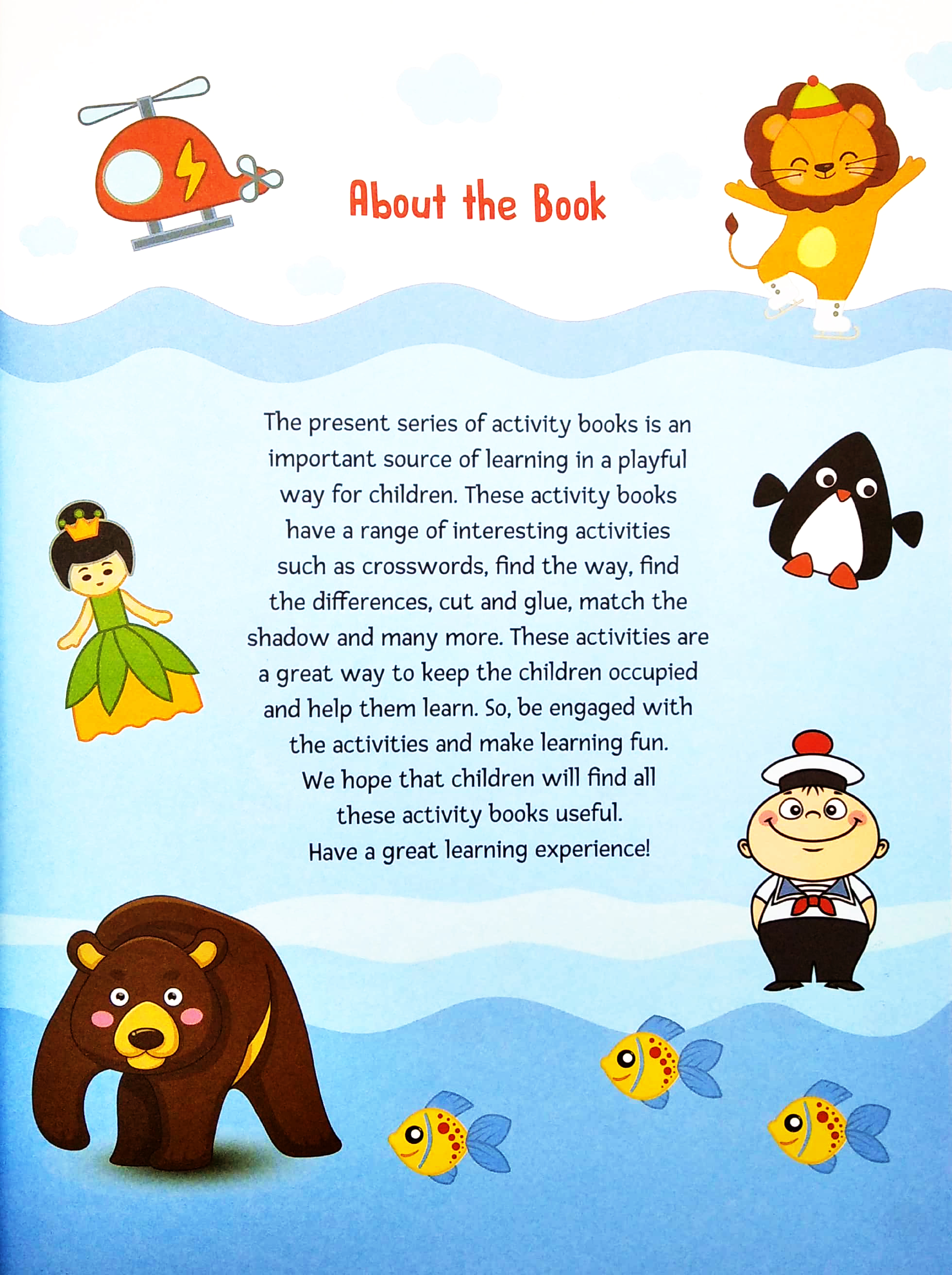 my holiday colouring cut and glue activity book - Ảnh 3