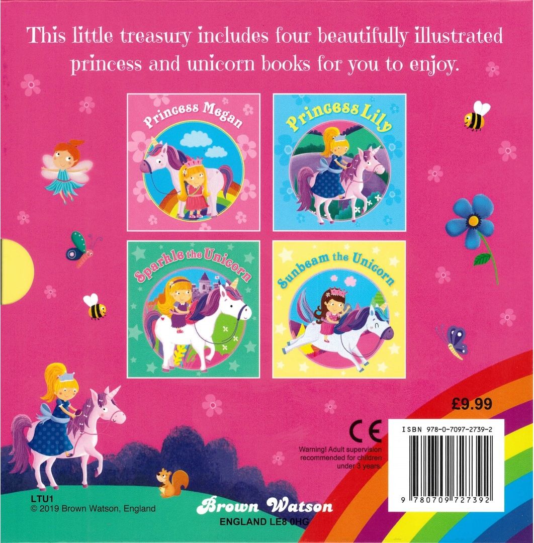my little board book treasury - unicorn & princess stories - Ảnh 3