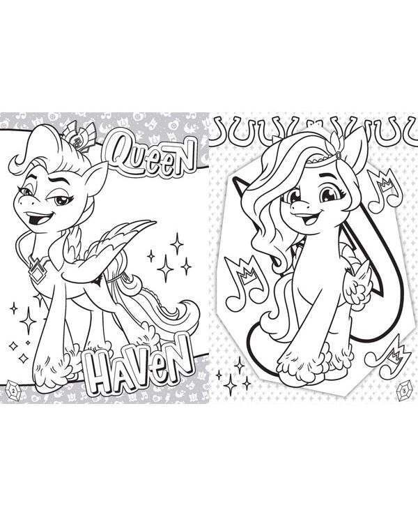 my little pony - colouring book - be brave, be kind - Ảnh 4