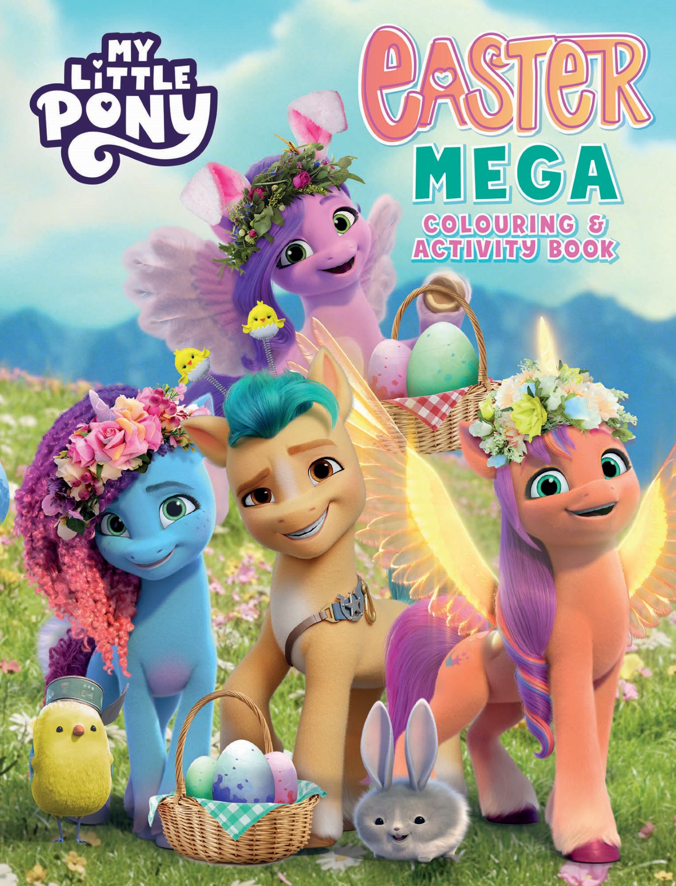 my little pony - mega colouring book - easter - Ảnh 2