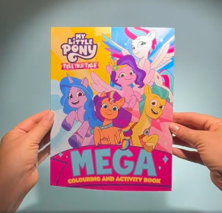 my little pony - mega colouring book - tell your tale - Ảnh 5