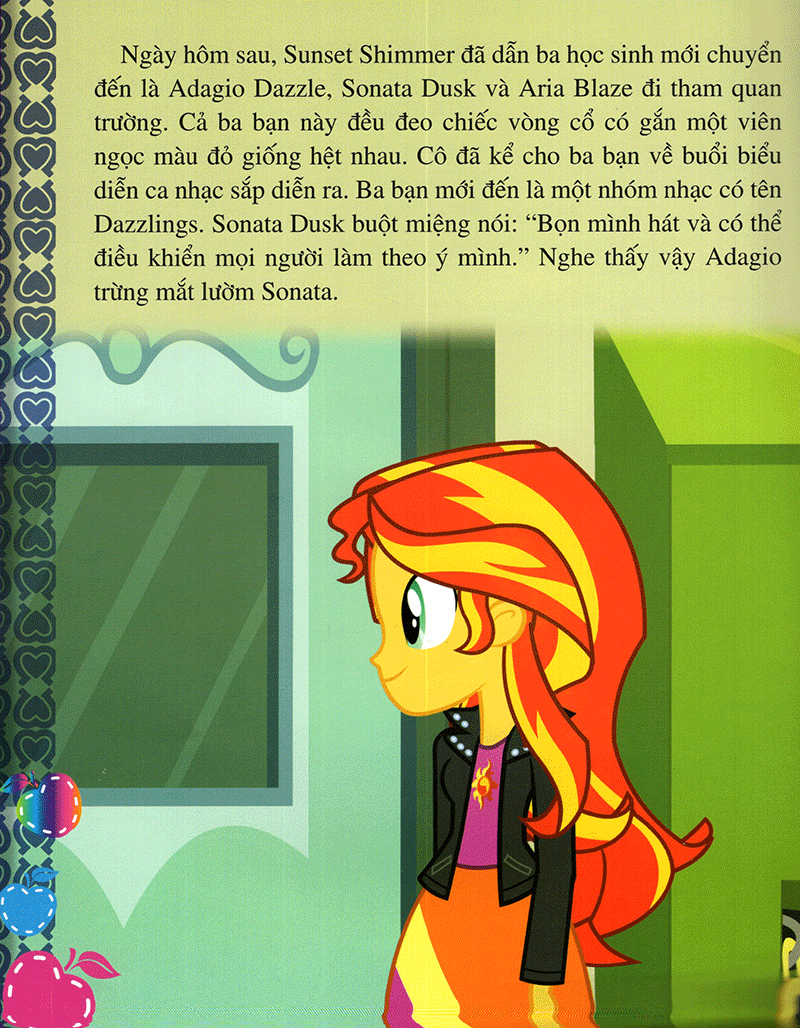 my little pony - rainbow rocks - ban nhạc cầu vồng (hình dán) - Ảnh 6