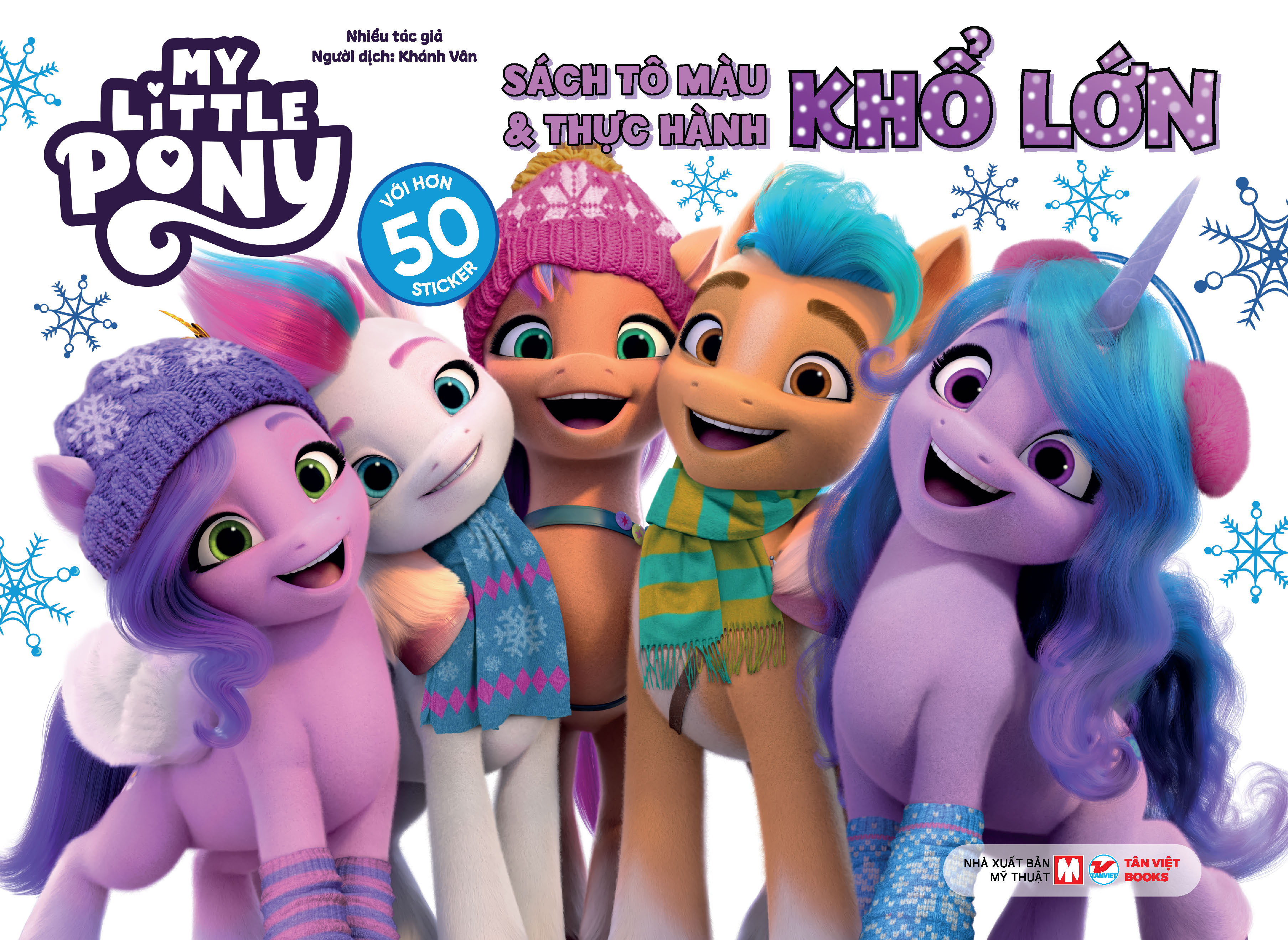my little pony - sách tô màu & thực hành khổ lớn - Ảnh 2