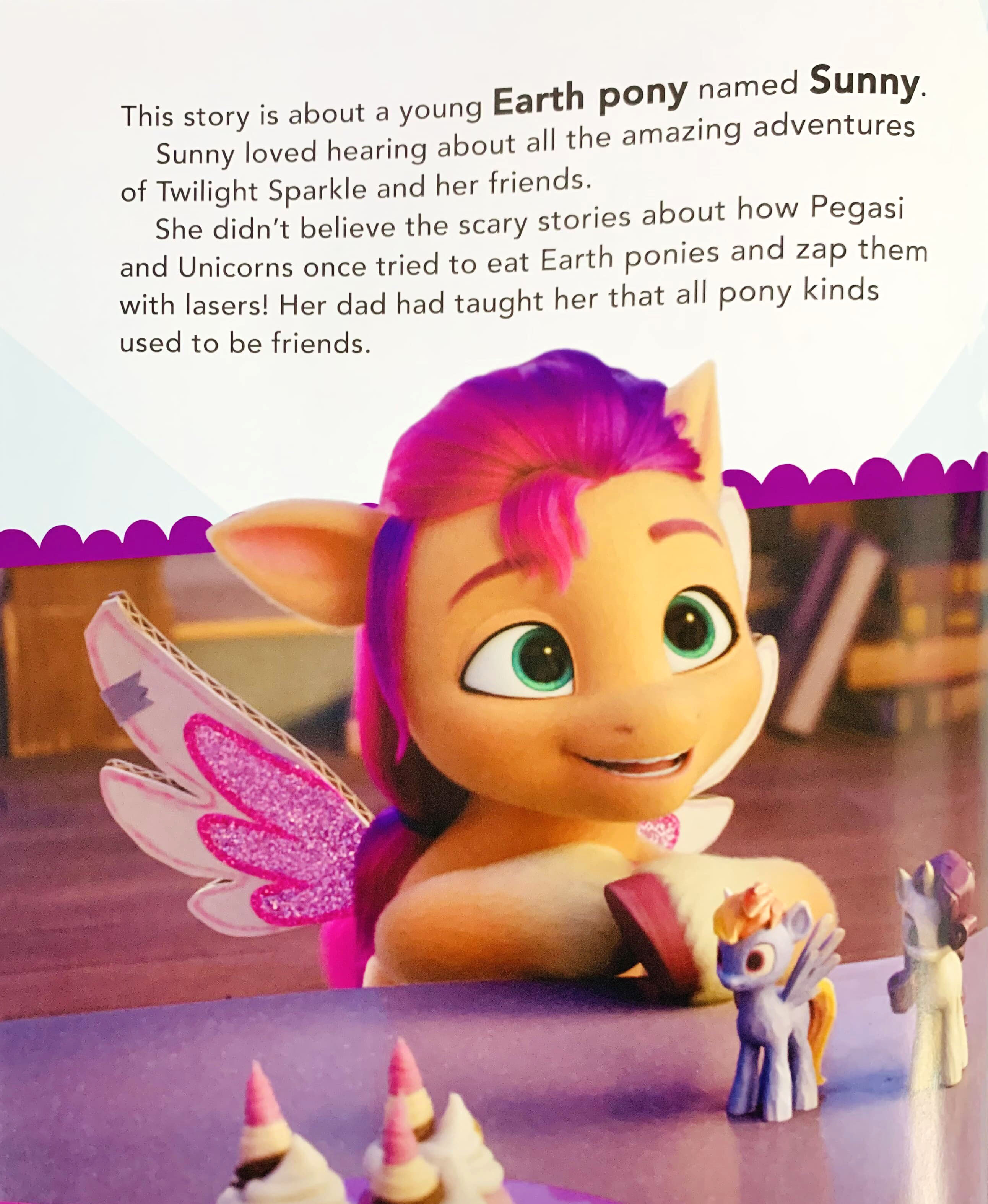 my little pony - storybook with bag tag - sunny - Ảnh 3