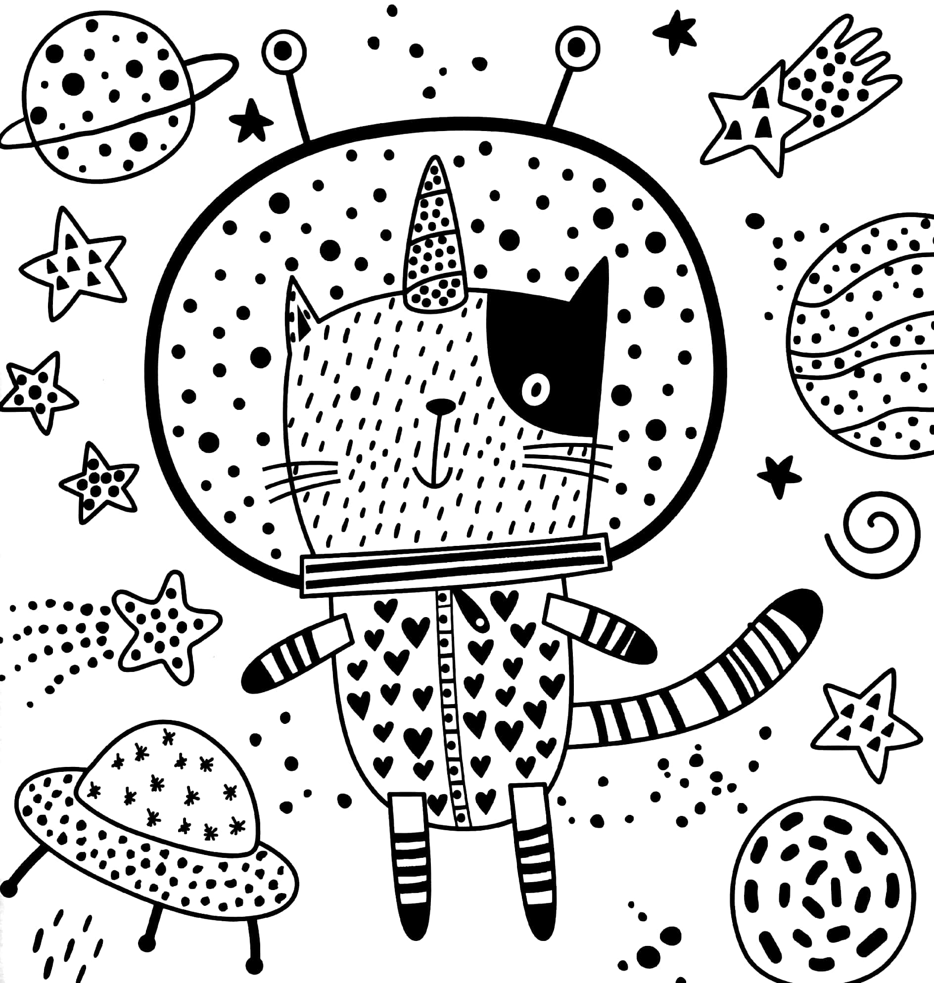 my magic painting book: caticorns - Ảnh 4