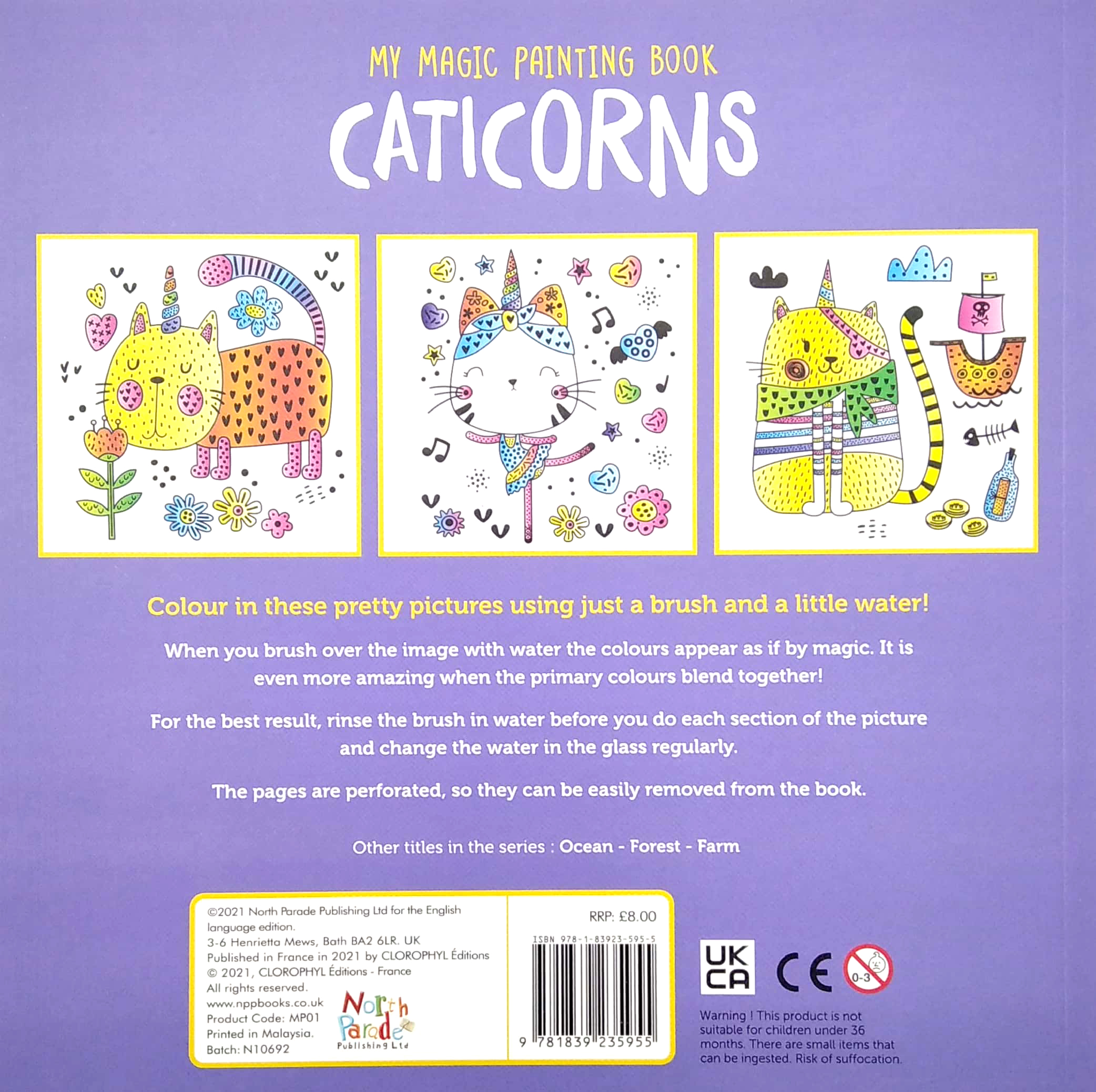 my magic painting book: caticorns - Ảnh 6