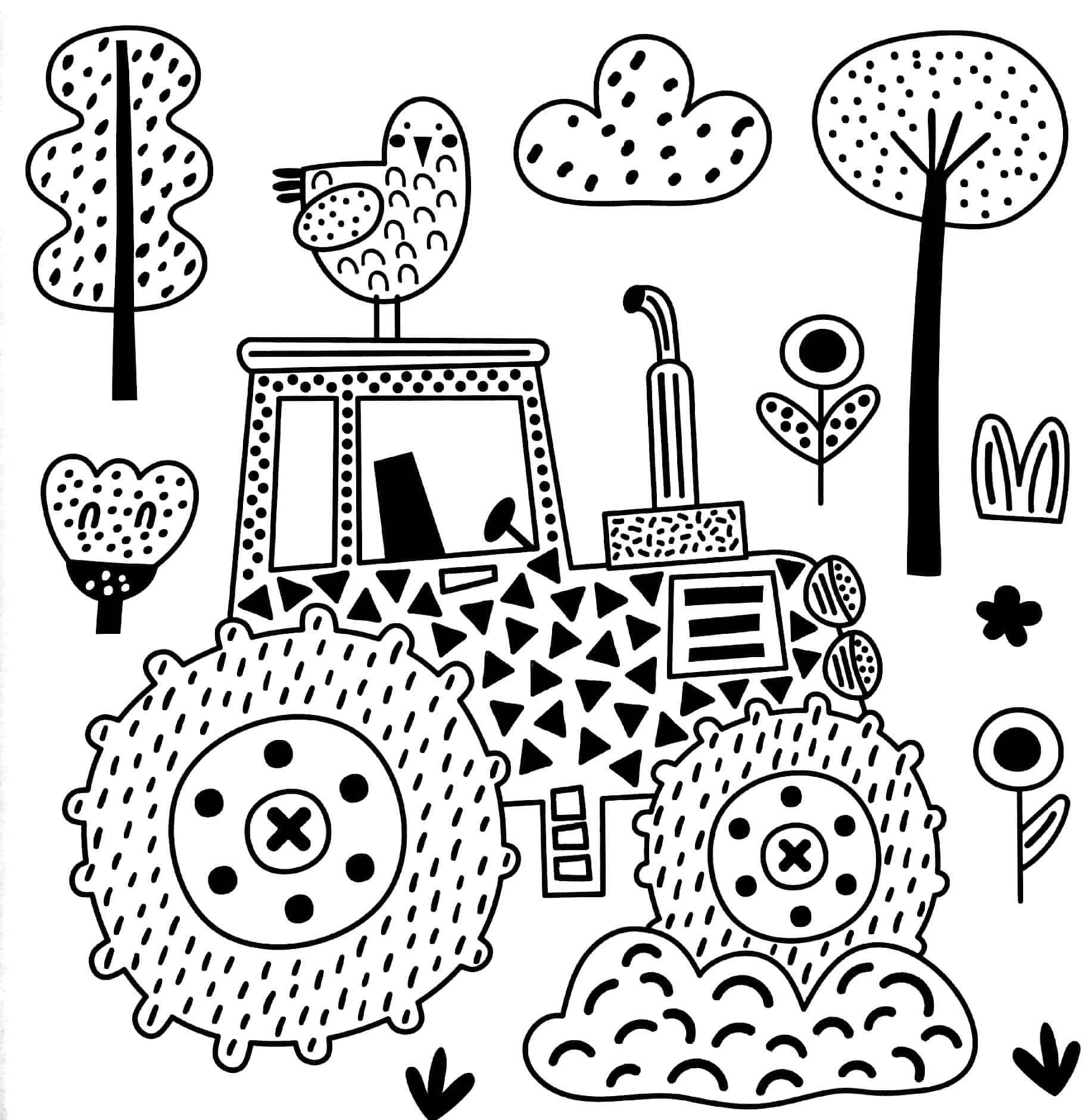 my magic painting book: farm - Ảnh 3