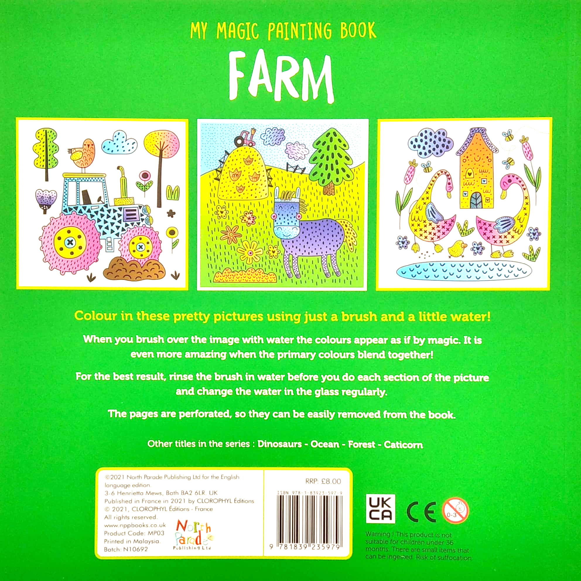my magic painting book: farm - Ảnh 6