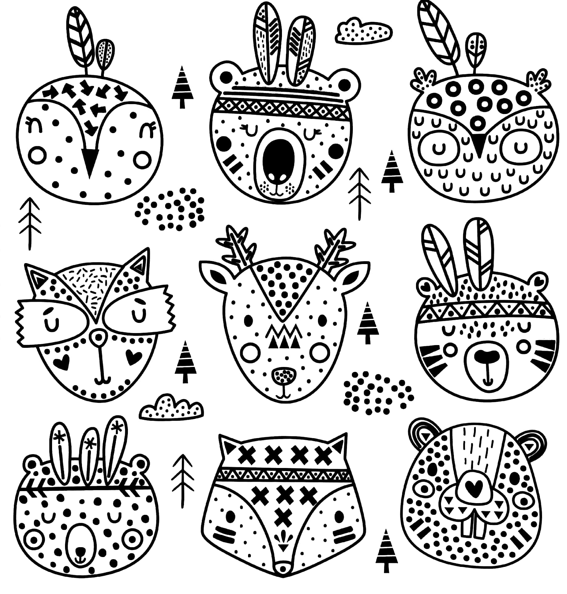 my magic painting book: forest - Ảnh 5