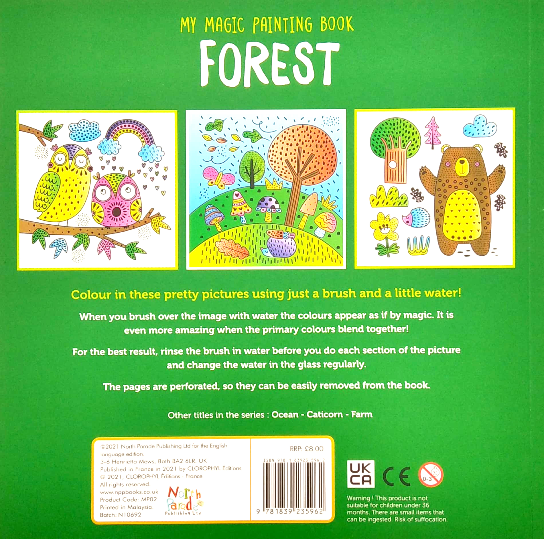 my magic painting book: forest - Ảnh 6