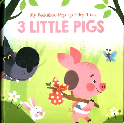 my peekaboo pop-up fairy tales - 3 little pigs - Ảnh 2