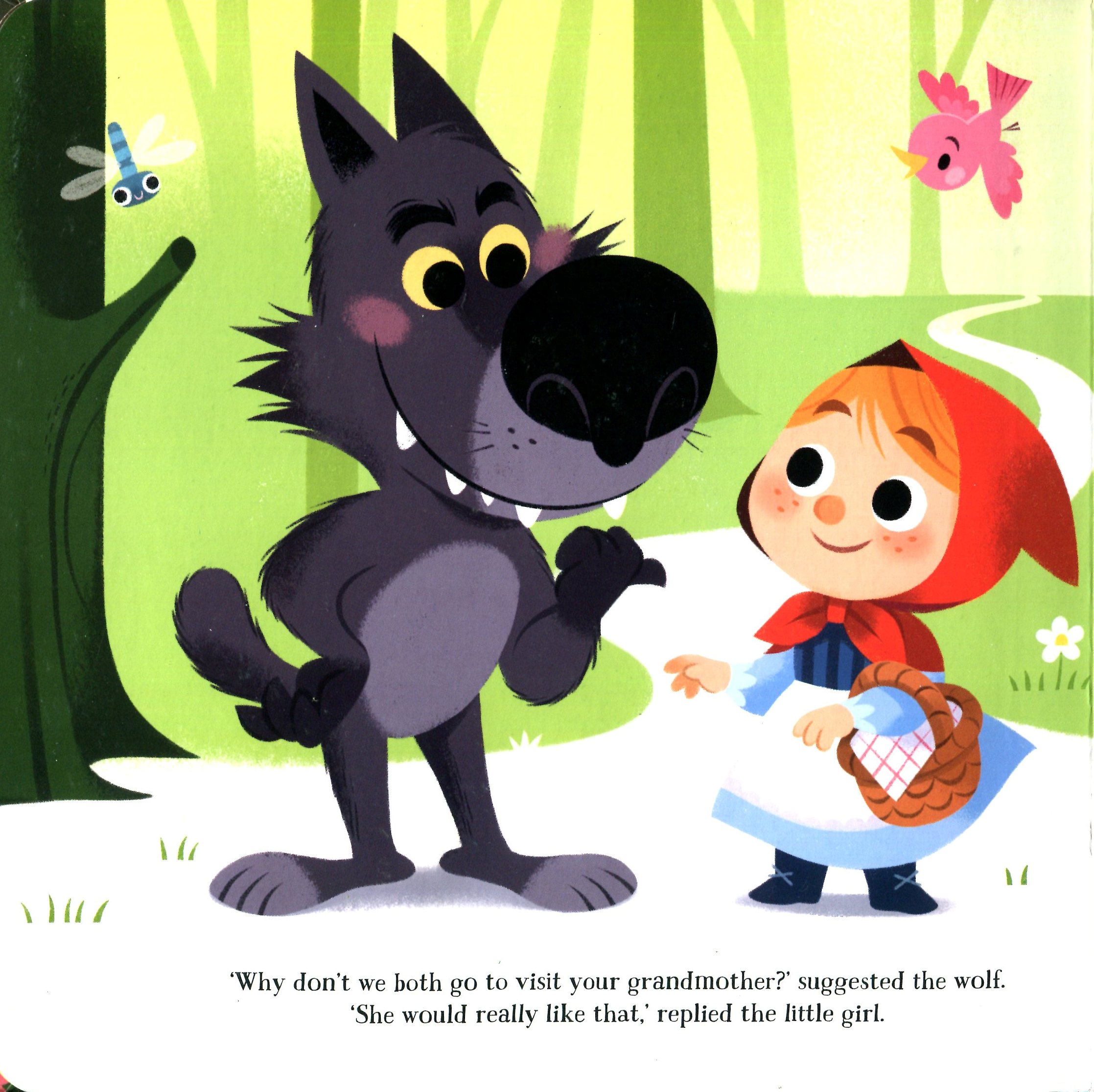 my peekaboo pop-up fairy tales - little red riding hood - Ảnh 5