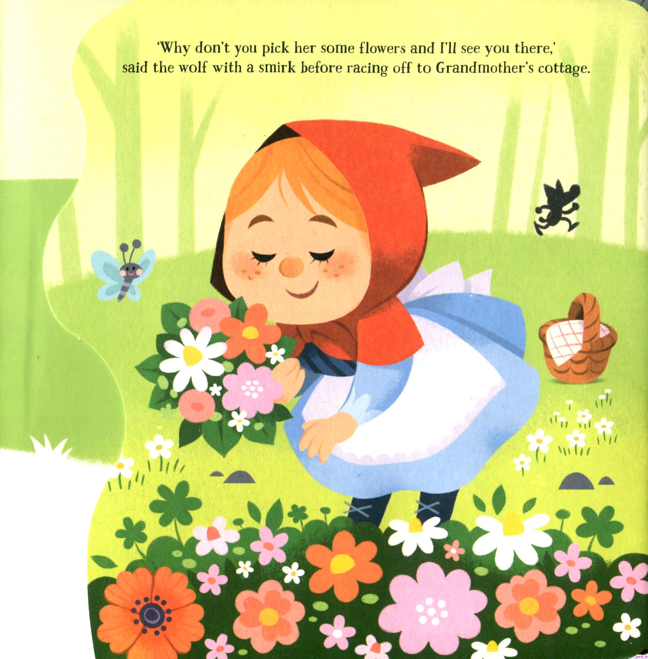 my peekaboo pop-up fairy tales - little red riding hood - Ảnh 6
