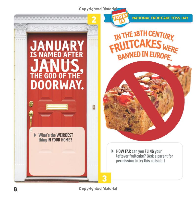 my weird but true! fact-a-day fun journal - Ảnh 8