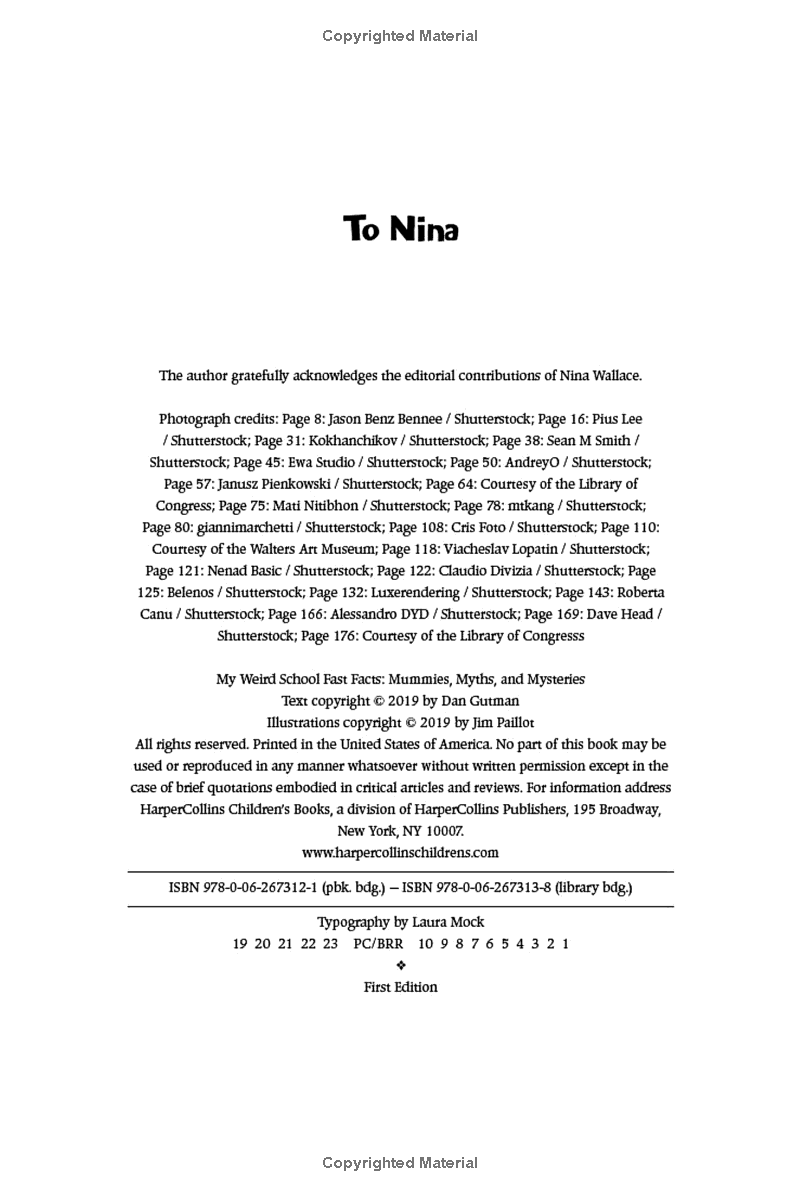 My Weird School Fast Facts - Book 7 - Mummies, Myths, And Mysteries - Ảnh 5