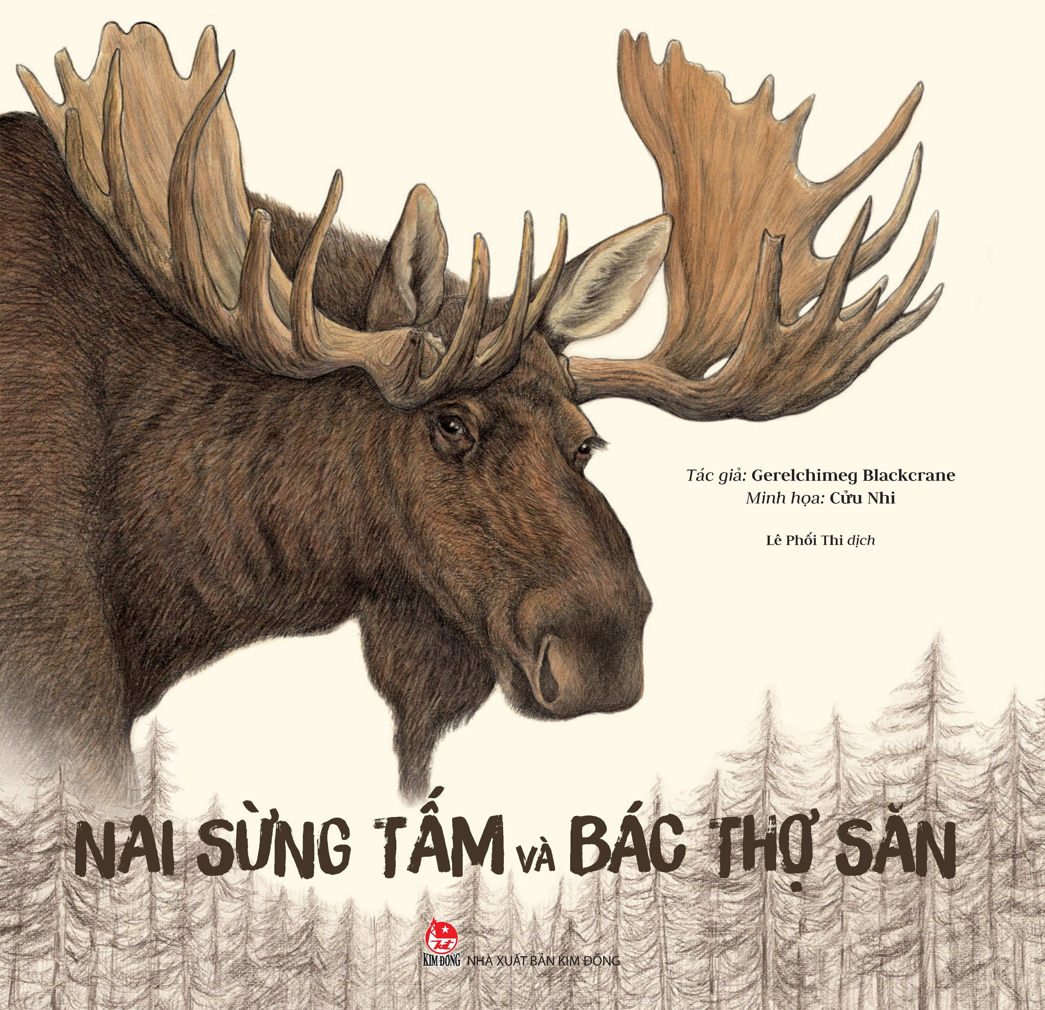 nai sừng tấm và bác thợ săn - bìa cứng - Ảnh 2