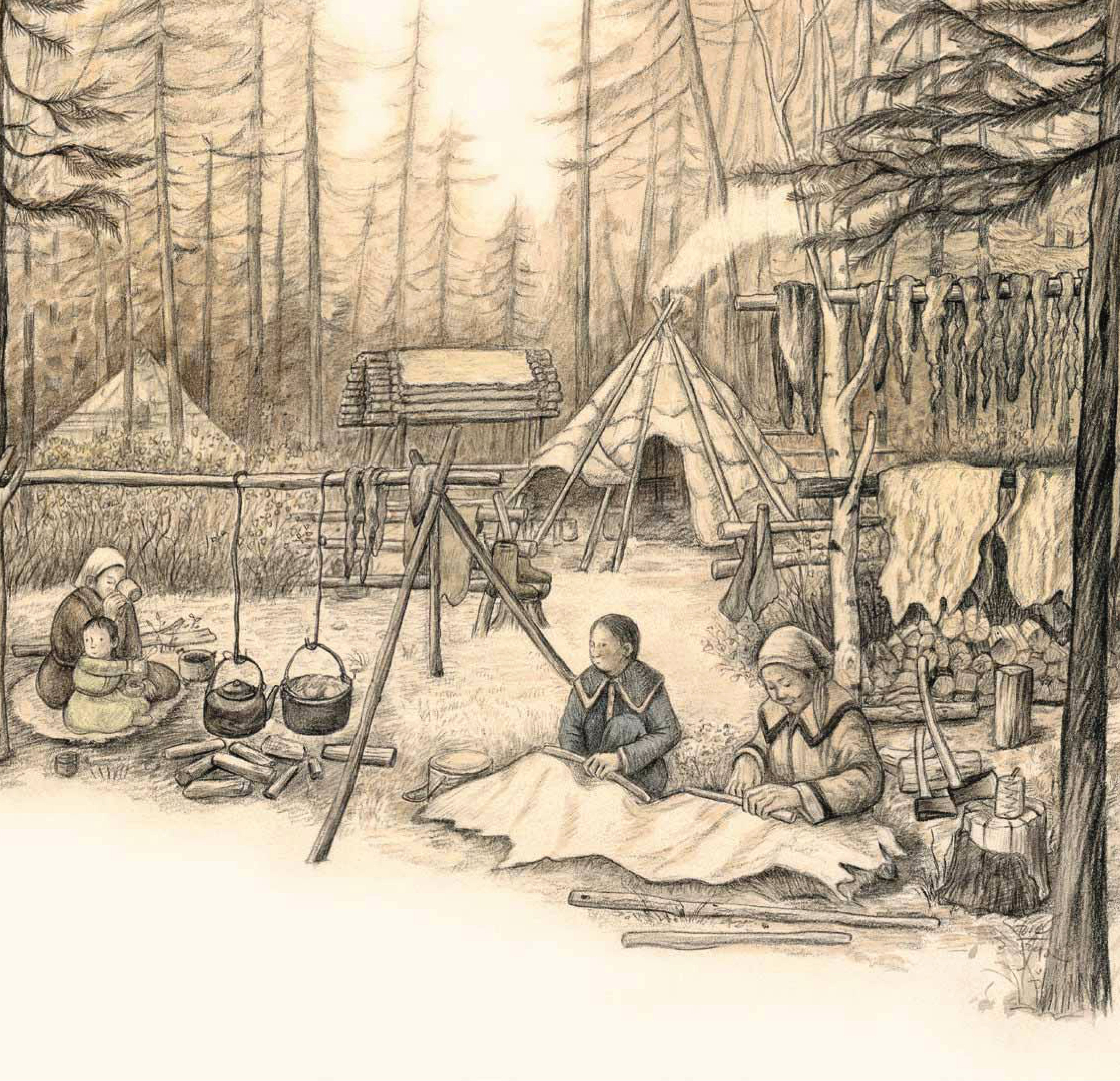 nai sừng tấm và bác thợ săn - bìa cứng - Ảnh 6