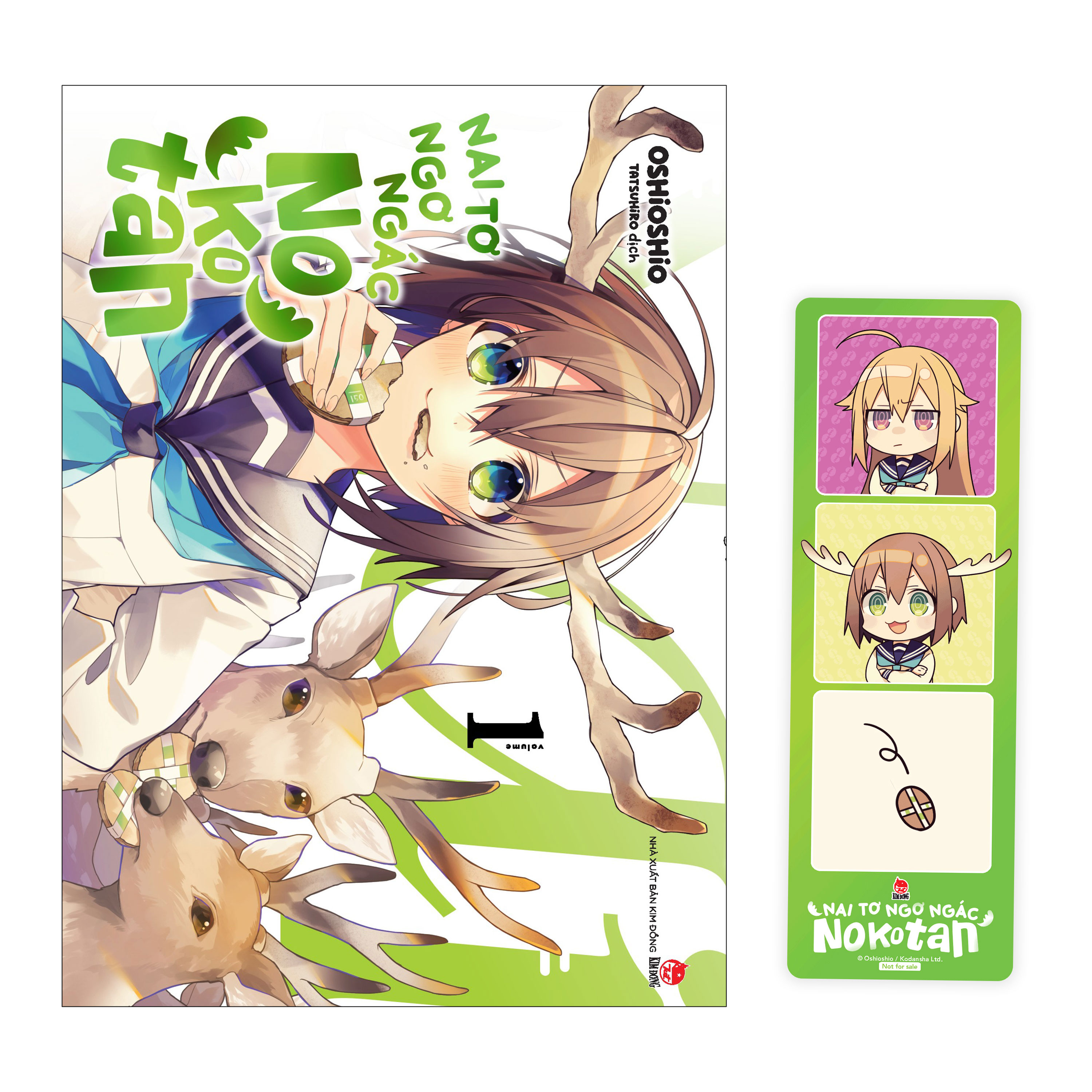 nai tơ ngơ ngác nokotan - tập 1 - tặng kèm bookmark - Ảnh 2