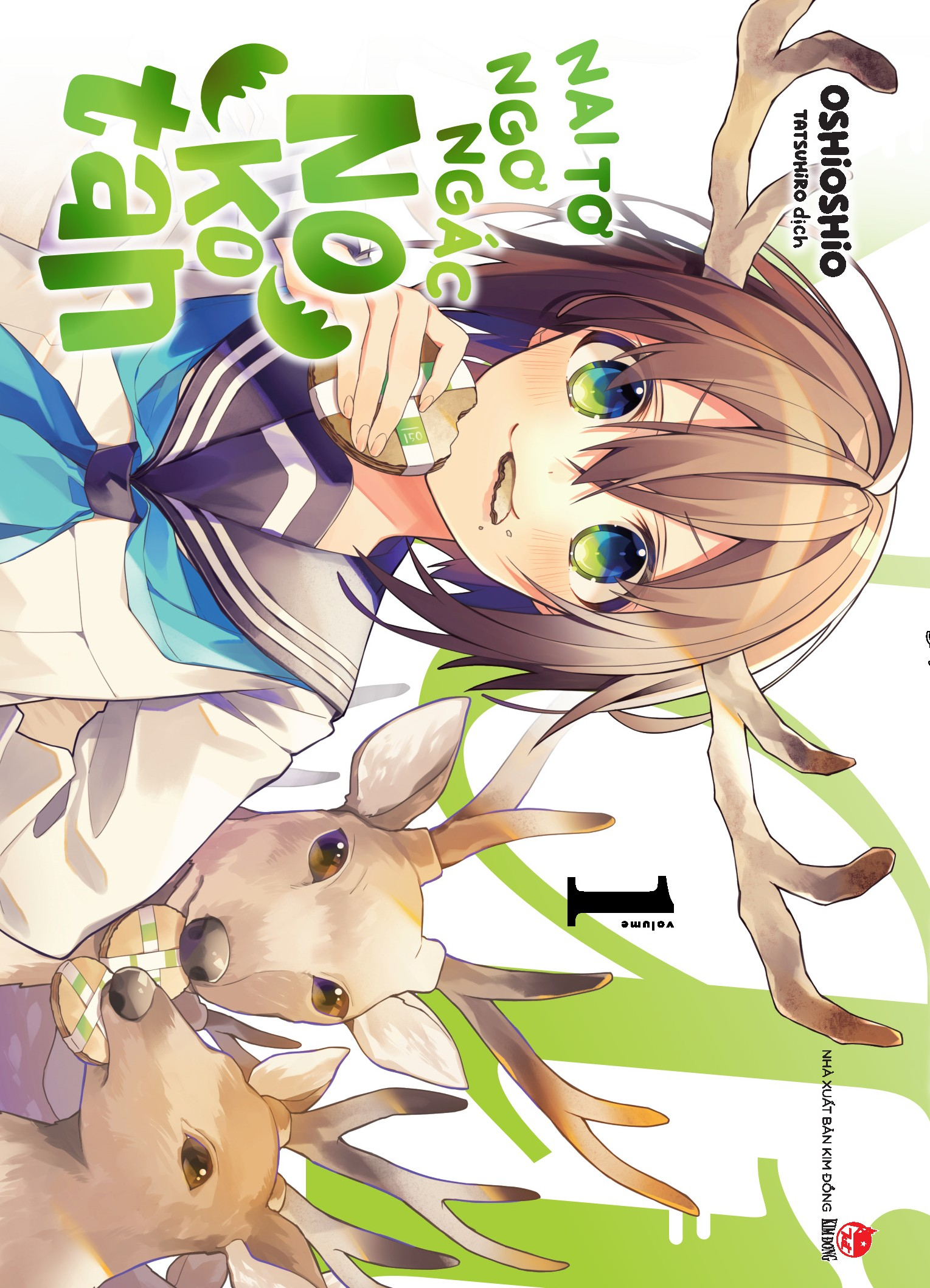 nai tơ ngơ ngác nokotan - tập 1 - tặng kèm bookmark - Ảnh 3