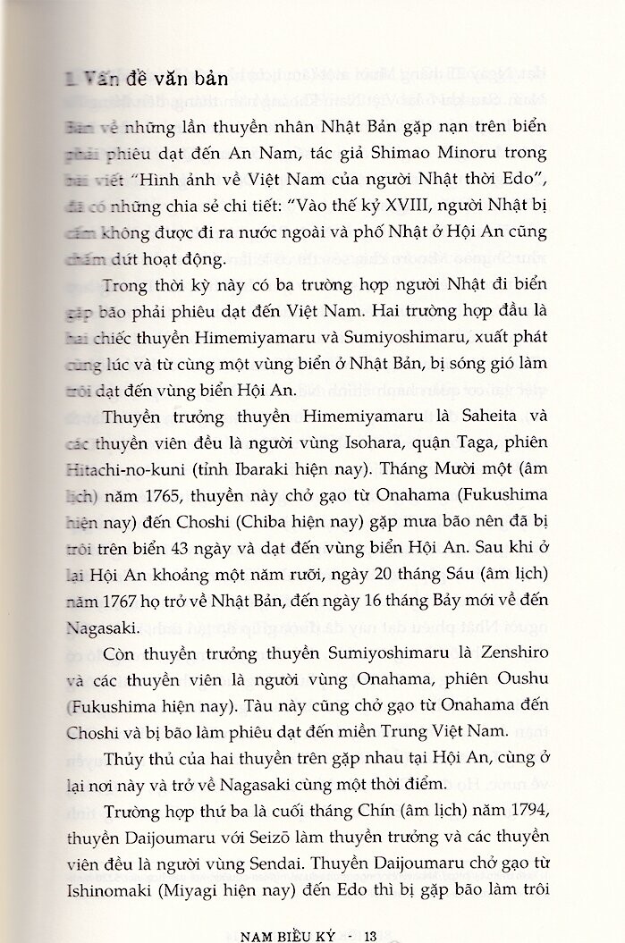 nam biều ký - an nam qua du ký của thủy thủ nhật bản cuối thế kỷ xviii - Ảnh 5