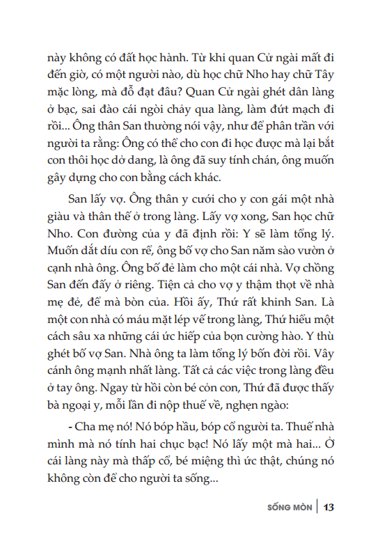 nam cao - sống mòn (tái bản) (bìa cứng) - Ảnh 13