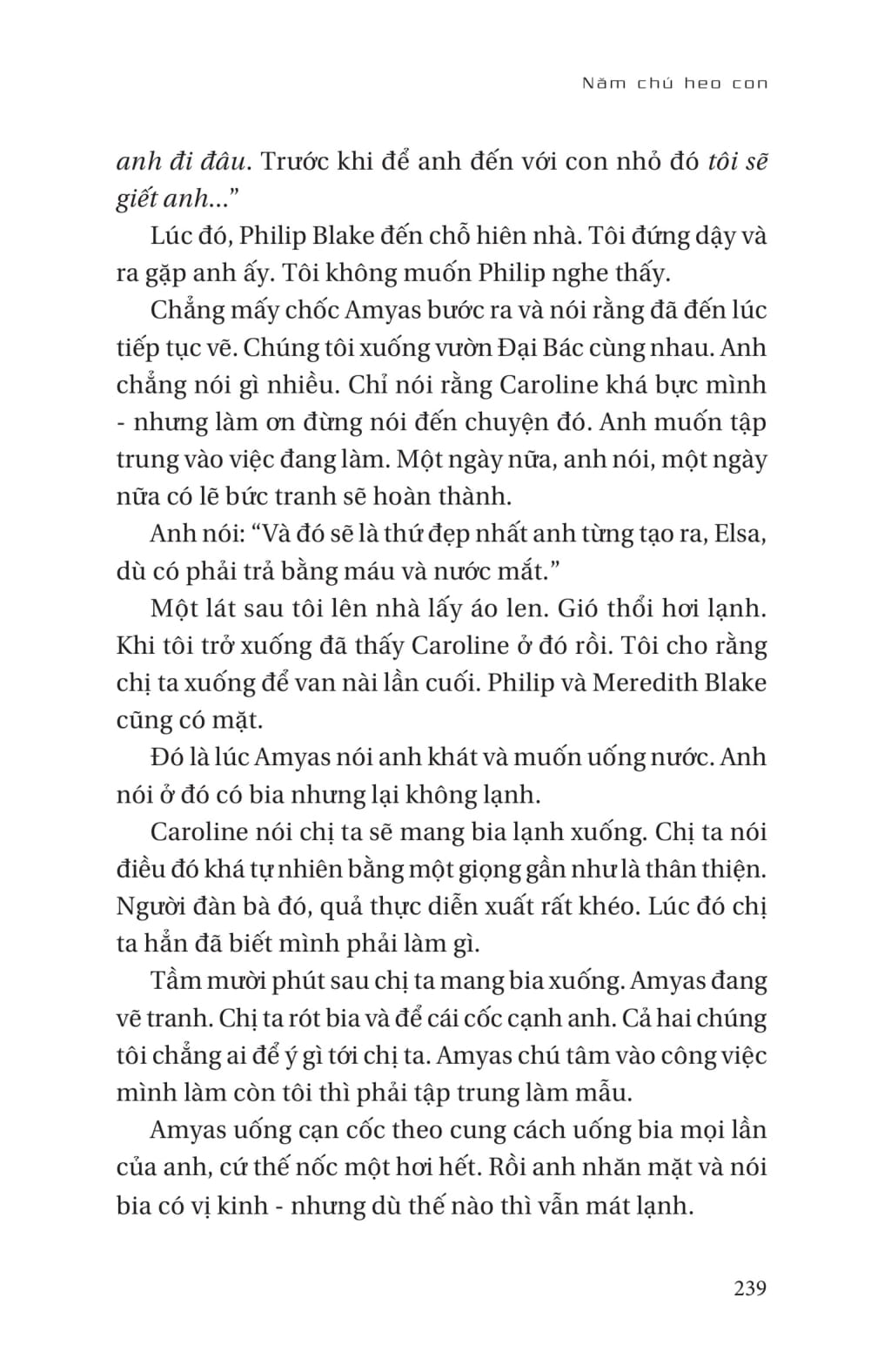 năm chú heo con - five little pigs - Ảnh 15