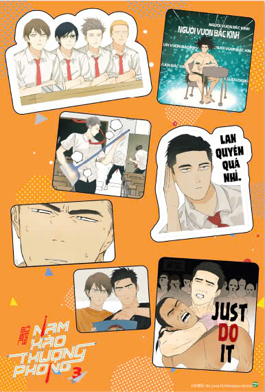 nam hào thượng phong - tập 3 - bản sưu tầm - tặng kèm sticker + card 3d + phong bì + set 2 filmstrip + set 2 postcard + standee lót ly - Ảnh 3
