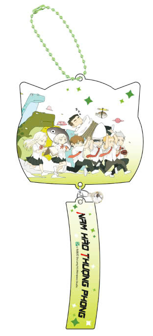 nam hào thượng phong - tập 4 - bản sưu tầm - tặng kèm 1 box nam châm + 1 chuông gió acrylic + 1 set sticker + 2 thẻ học sinh đựng trong bao - Ảnh 4