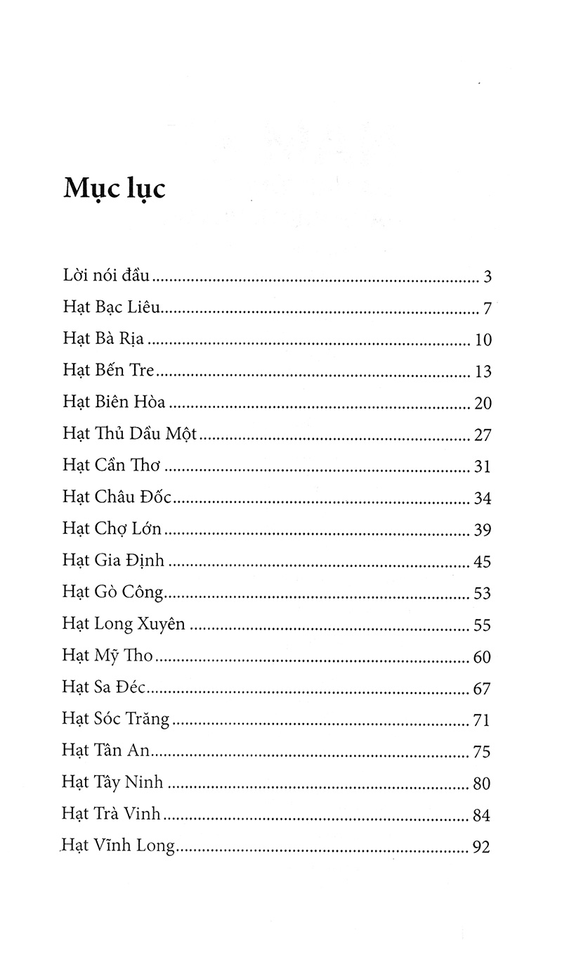 nam kỳ địa hạt tổng thôn danh hiệu mục lục - Ảnh 3