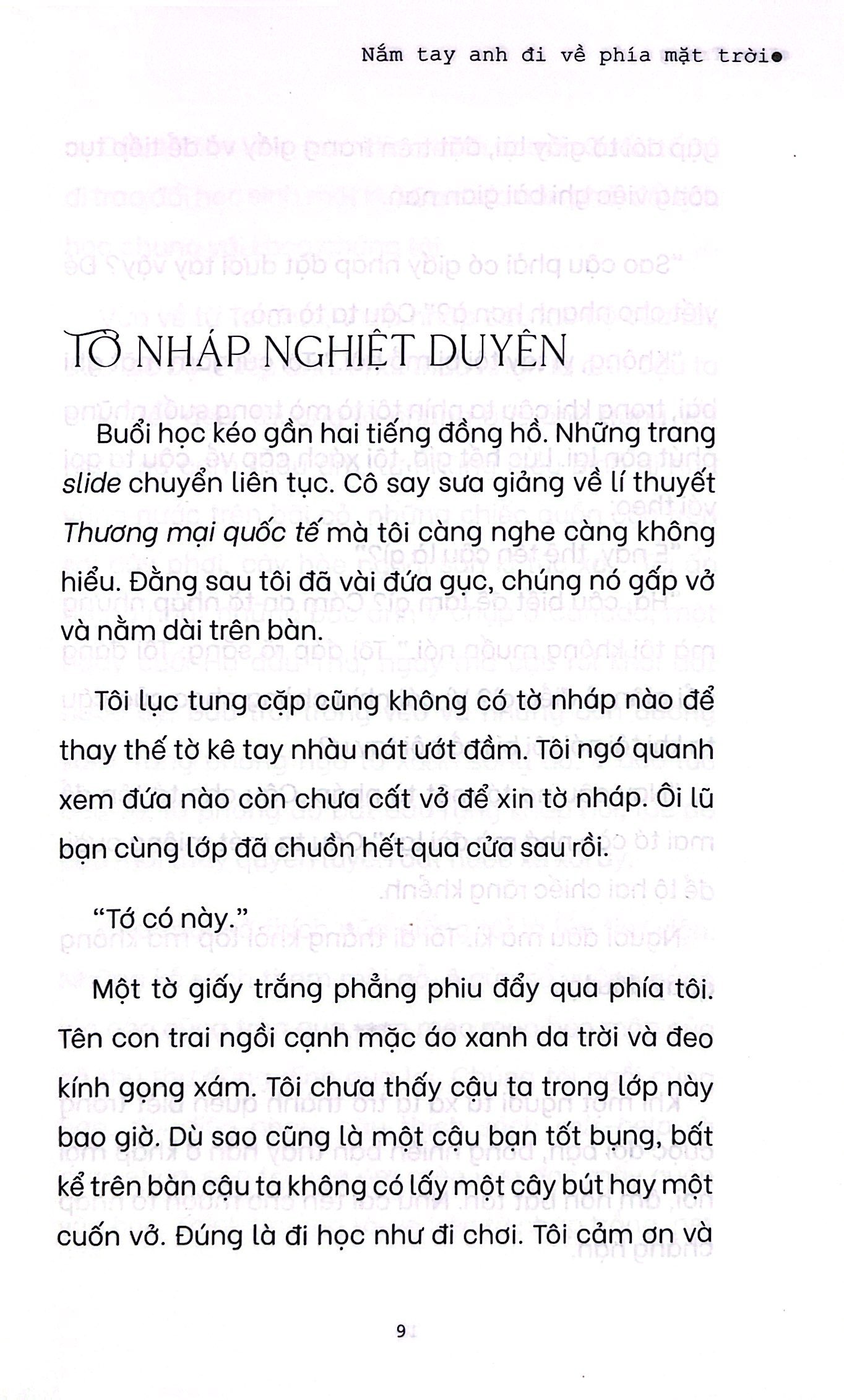 nắm tay anh đi về phía mặt trời - Ảnh 5